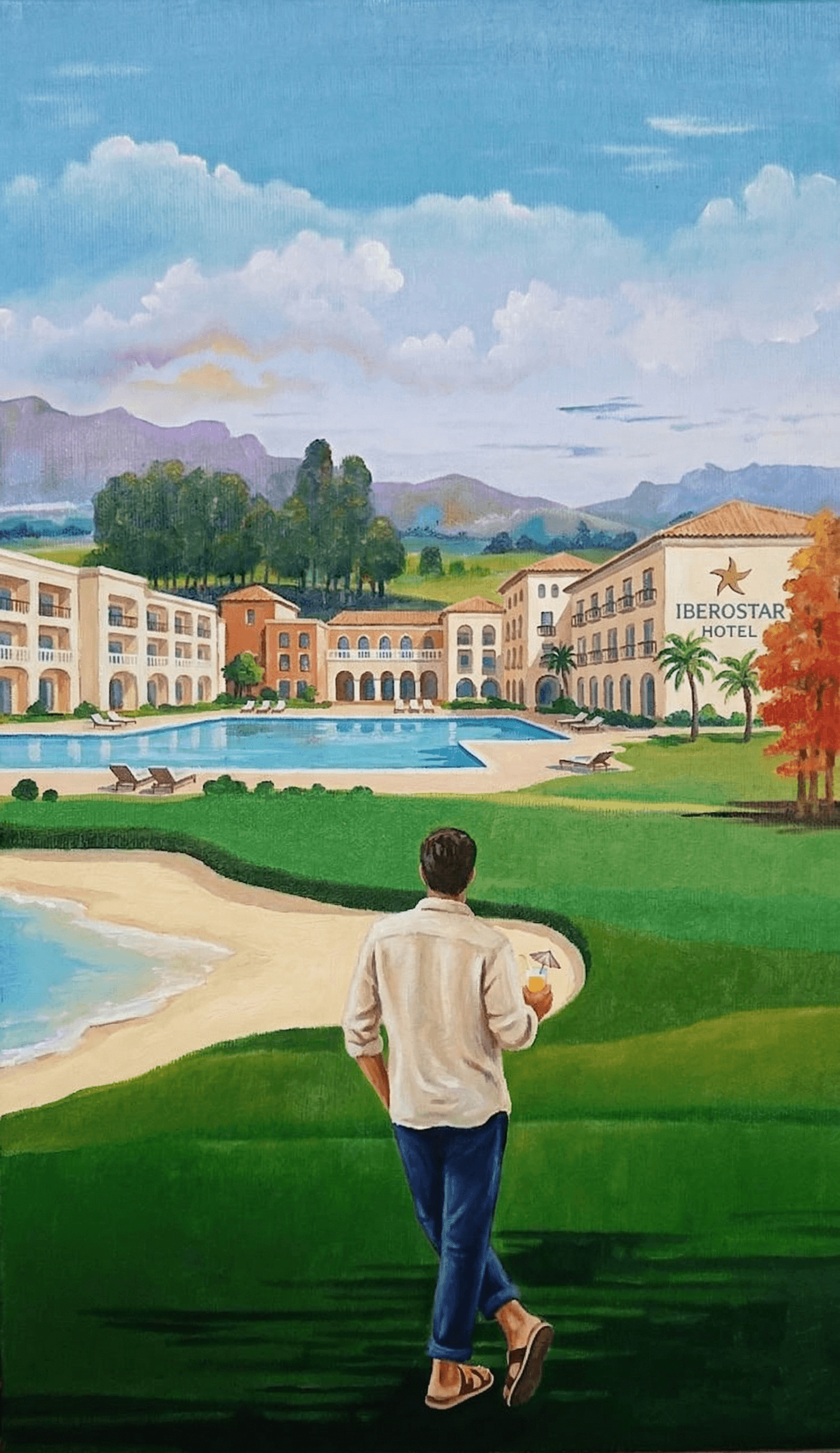 Fachada e imagen de playa del Iberostar Selection Playa de Muro